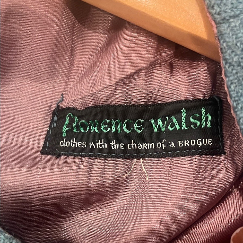 Vintage Florence Walsh Wool Dress - Picture 6 of 6